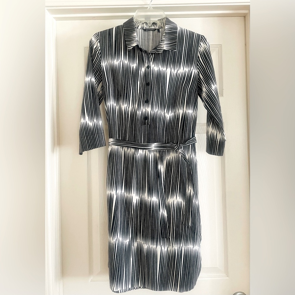 Marimekko “Kangasmekko” Black Striped Dress - Picture 2 of 7